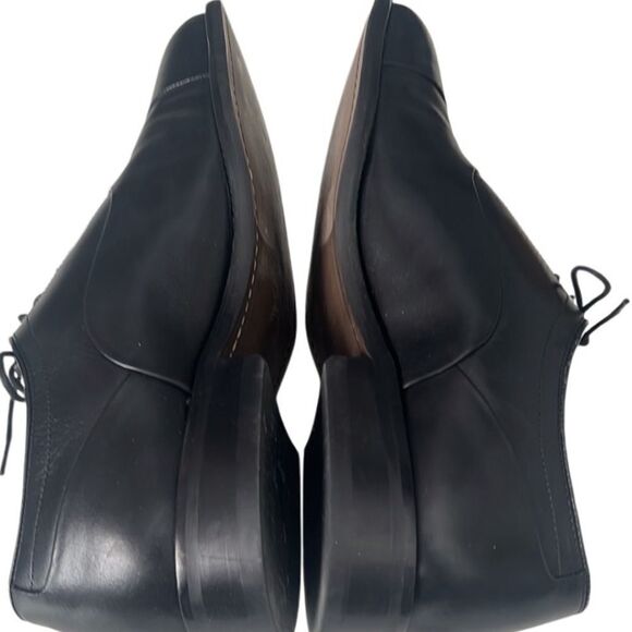 Johnston & Murphy Stockton Black Leather Cap Toe Lace Up Size 11 - Picture 5 of 13